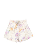 Zimmermann Luna Shorts — Cream