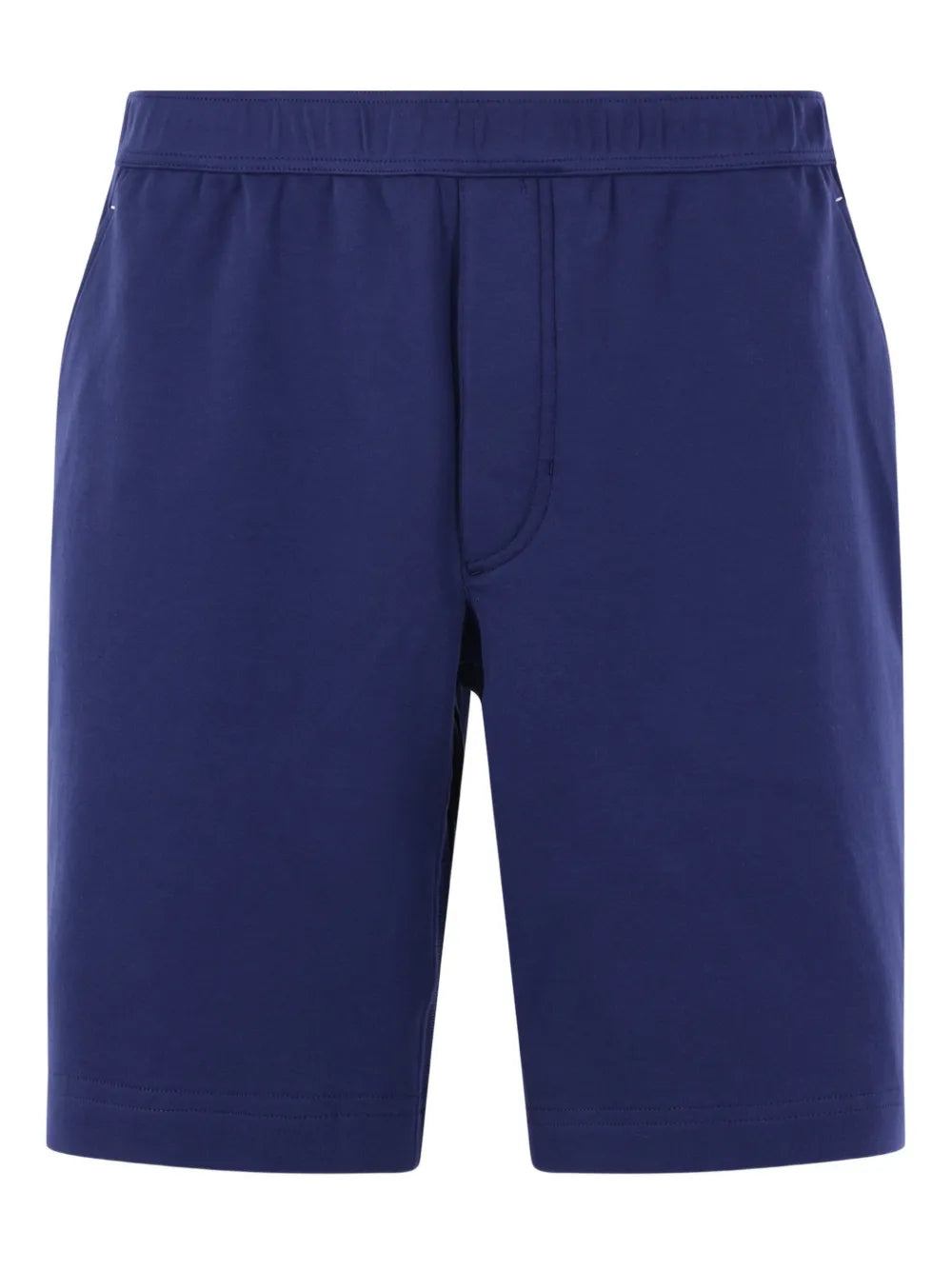 Brunello Cucinelli Panelled Shorts — Navy