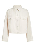 Brunello Cucinelli Monili-Embellished Button-Up Jacket — Chalk white