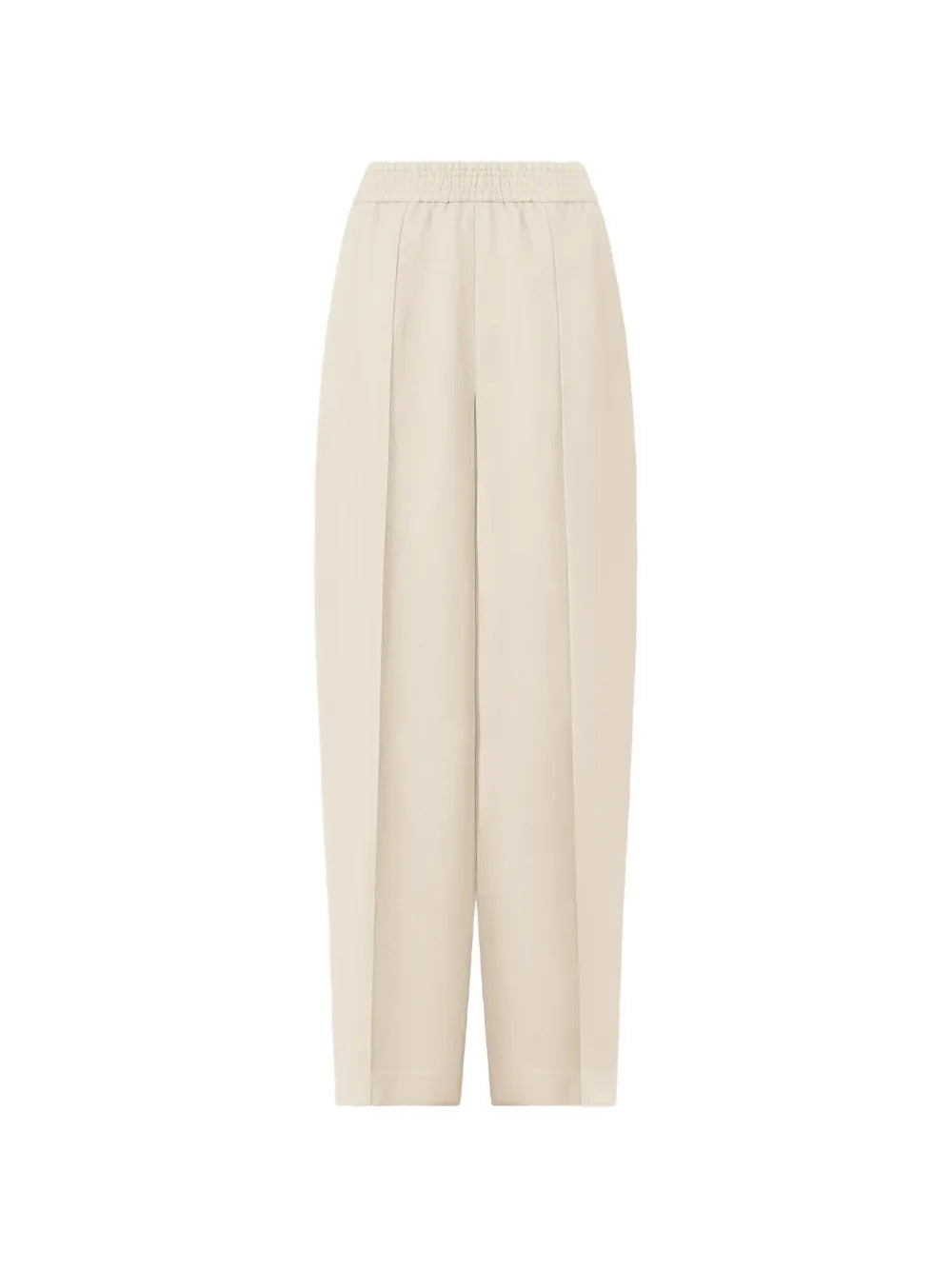 Fabiana Filippi Elasticated-Waist Pocket Trousers — Beige