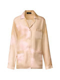 Fabiana Filippi Tie-Dye Silk Shirt — Pink