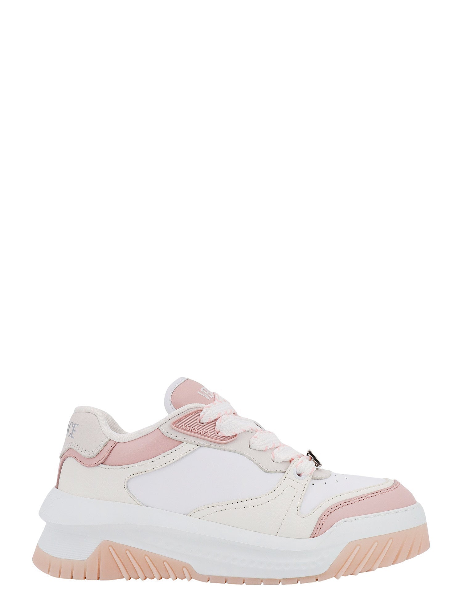 Versace Sneakers White Pelle - 40
