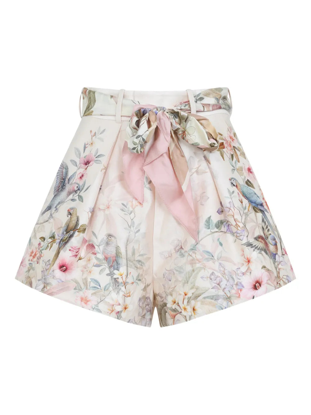 Zimmermann Rebellion Shorts — Cream