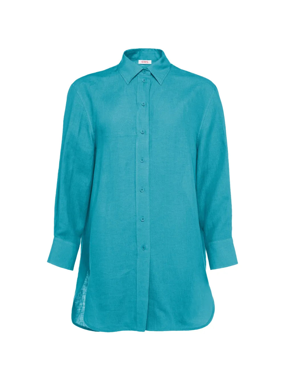 Eres Linen Shirt — Teal