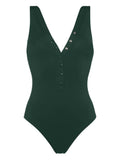 Eres Icône One-Piece Swimsuit — Green