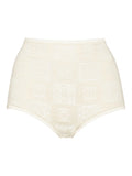 Eres Geometric Lace Bikini Bottom — Ivory