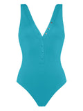 Eres One-Piece Swimsuit — Turquoise