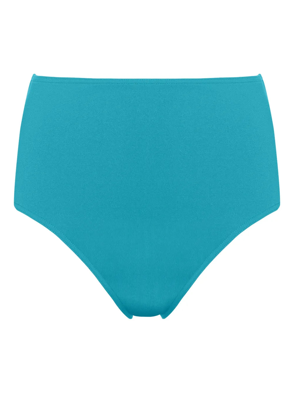 Eres High-Waisted Brief Bikini Bottom — Turquoise