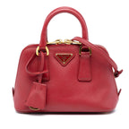 Mini Saffiano Lux Promenade Satchel