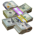 $32,000 RealAged® Full Print New Series Stacks & Bands Pack By Prop Money Inc.