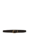 Brunello Cucinelli Braided Leather Belt — Brown
