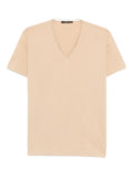 Fabiana Filippi V-Neck T-Shirt — beige