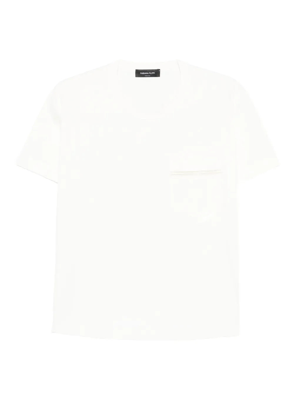 Fabiana Filippi Chest Pocket T-Shirt — White