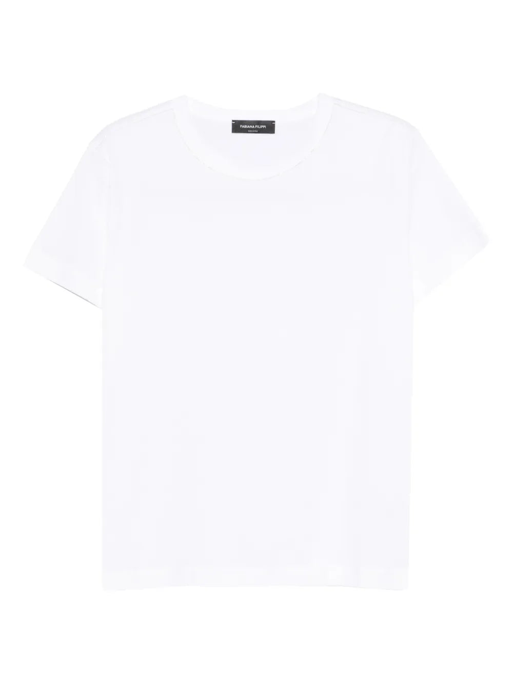 Fabiana Filippi Cotton Jersey T-Shirt — White