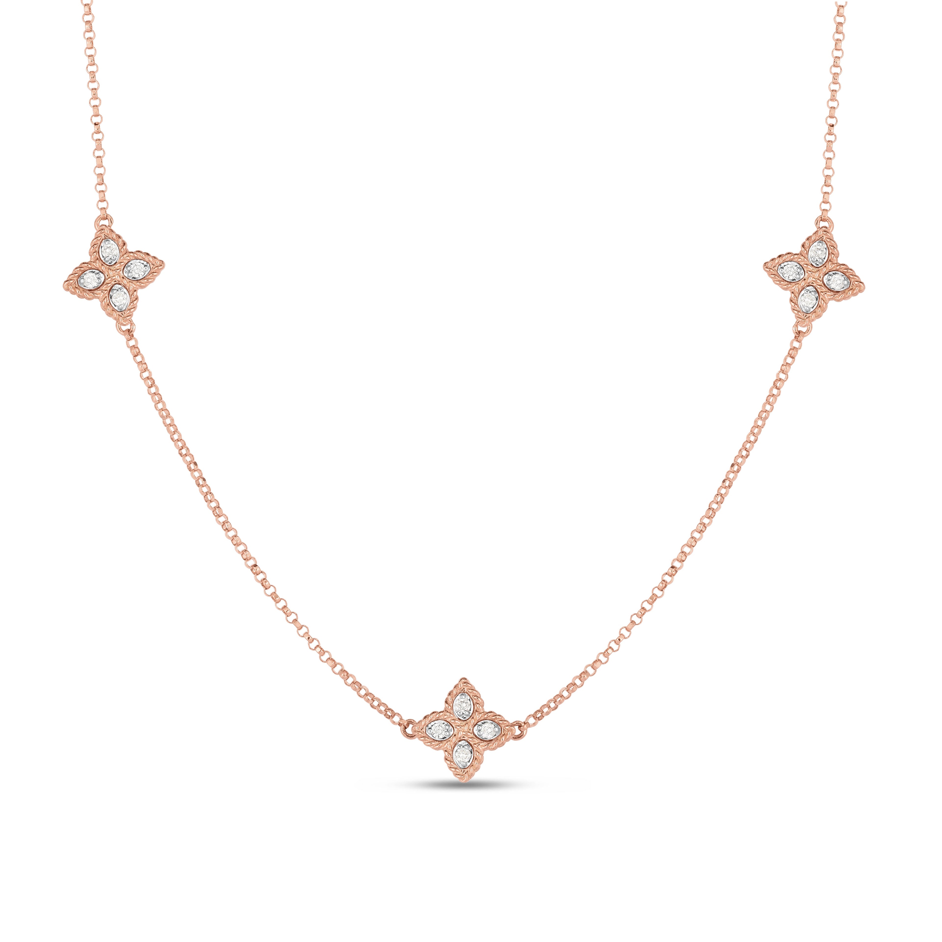 Roberto Coin Necklace — Rose Gold