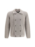 Brunello Cucinelli Marina Cardigan — Gray