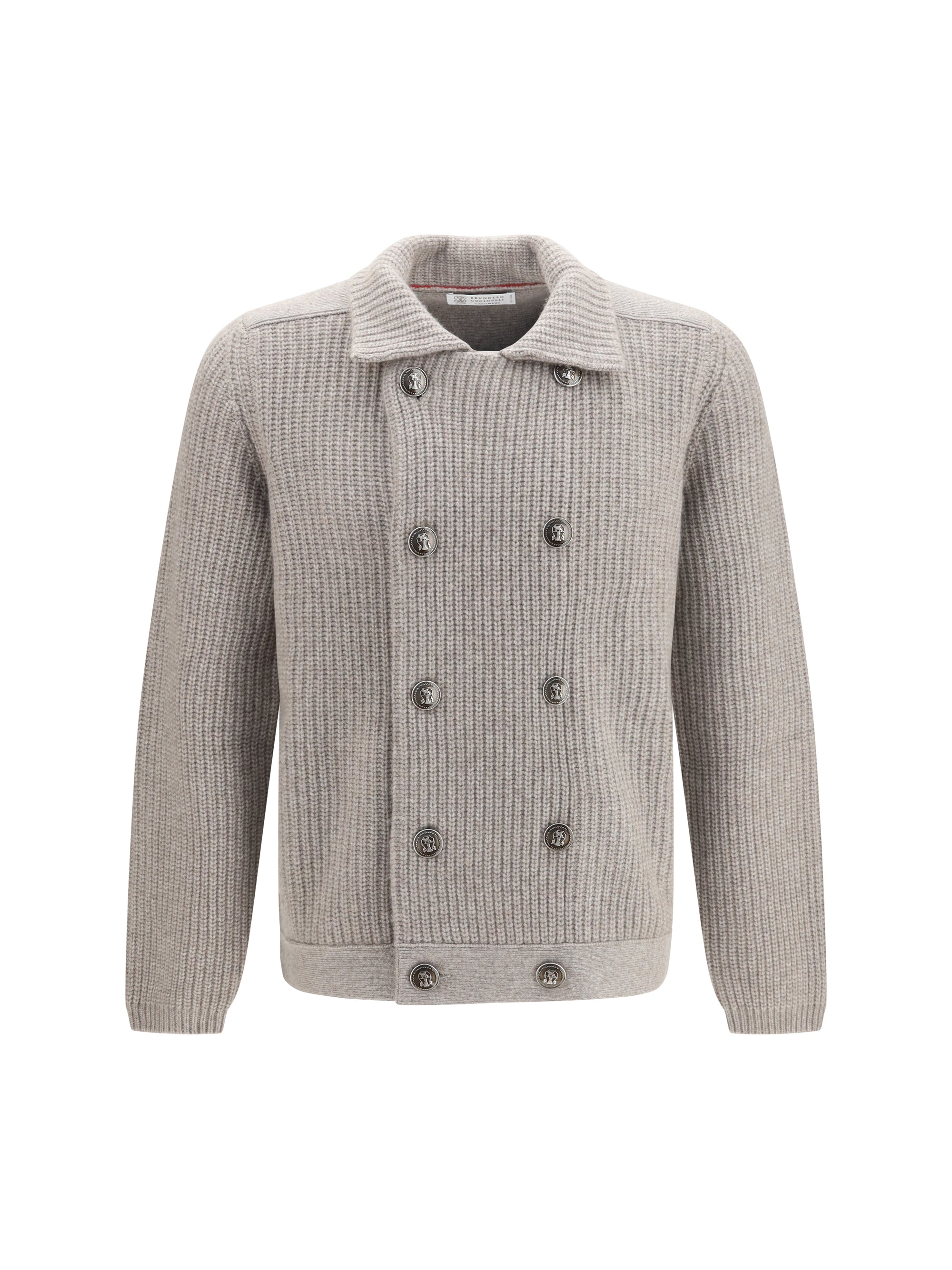 Brunello Cucinelli Marina Cardigan — Gray