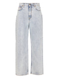 Fabiana Filippi Five-Pocket Denim Jeans — Light Blue