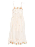 Zimmermann Patience Midi Dress — Cream