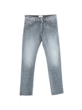 Jacob Cohen Light Grey Button Jeans — Grey