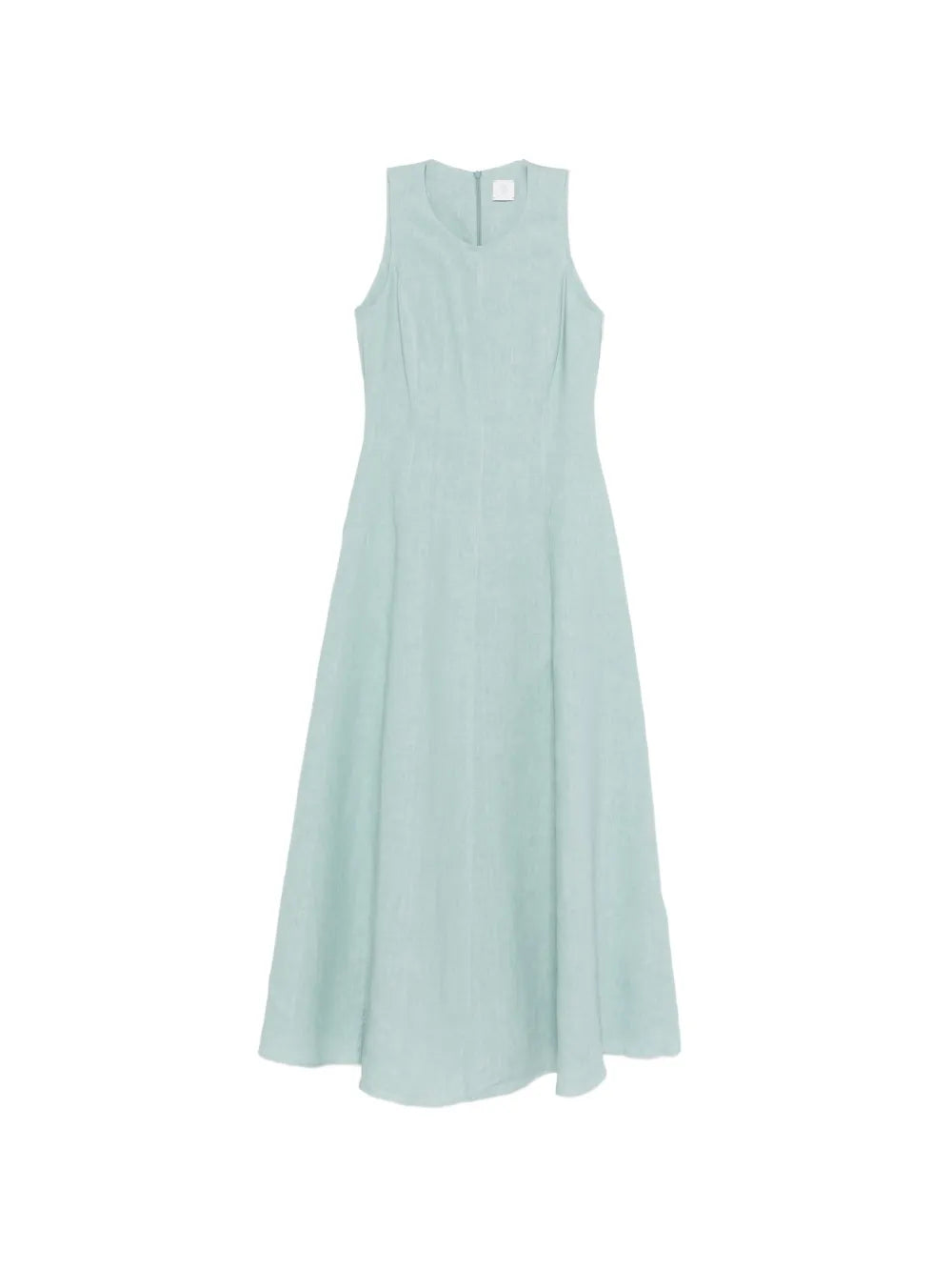 Eleventy Sleeveless A-Line Dress — Sage blue