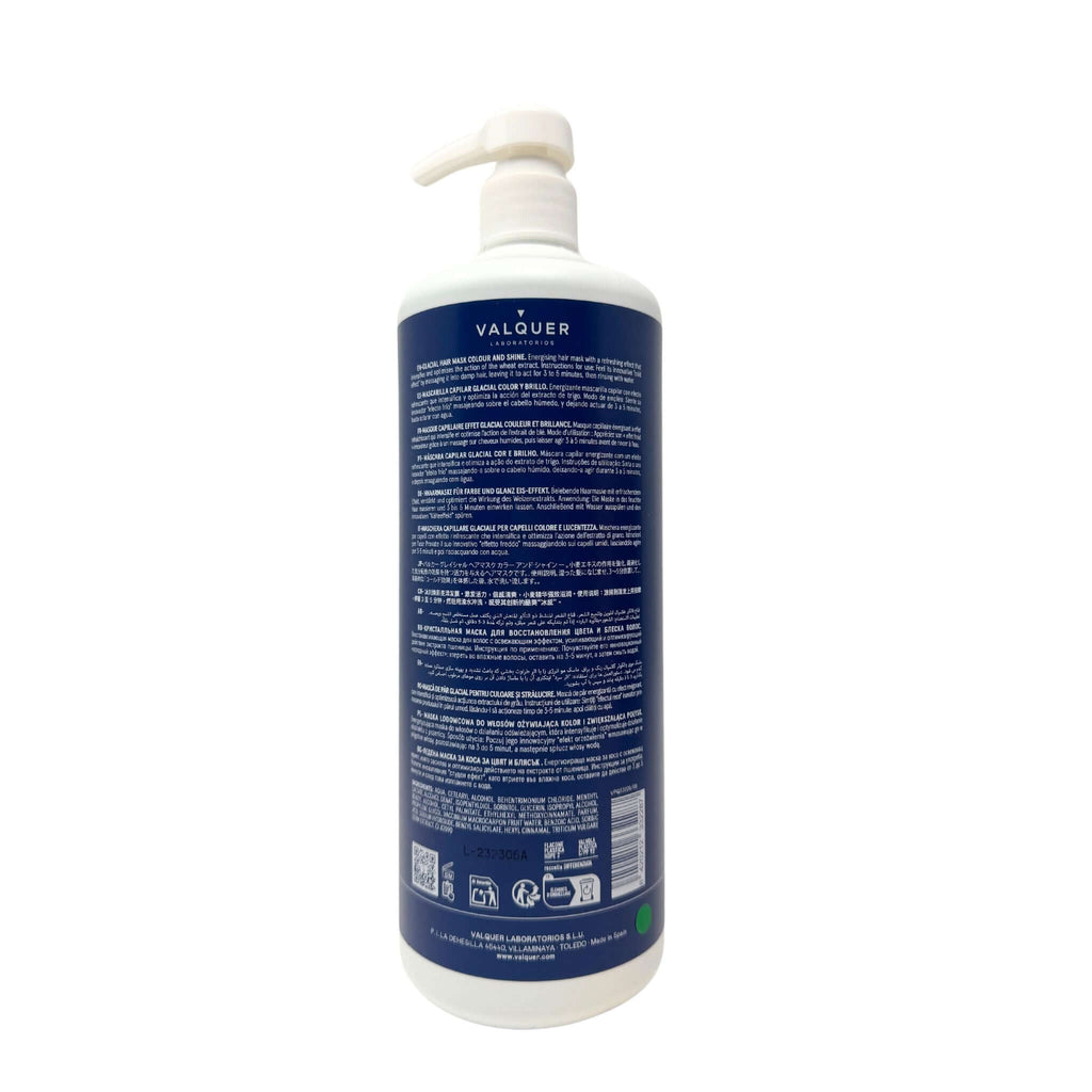 Mascarilla Capilar Glacial – Potenciador de Color y Brillo para Cabellos Teñidos