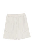 Eleventy Elasticated Waistband Bermuda — Sand
