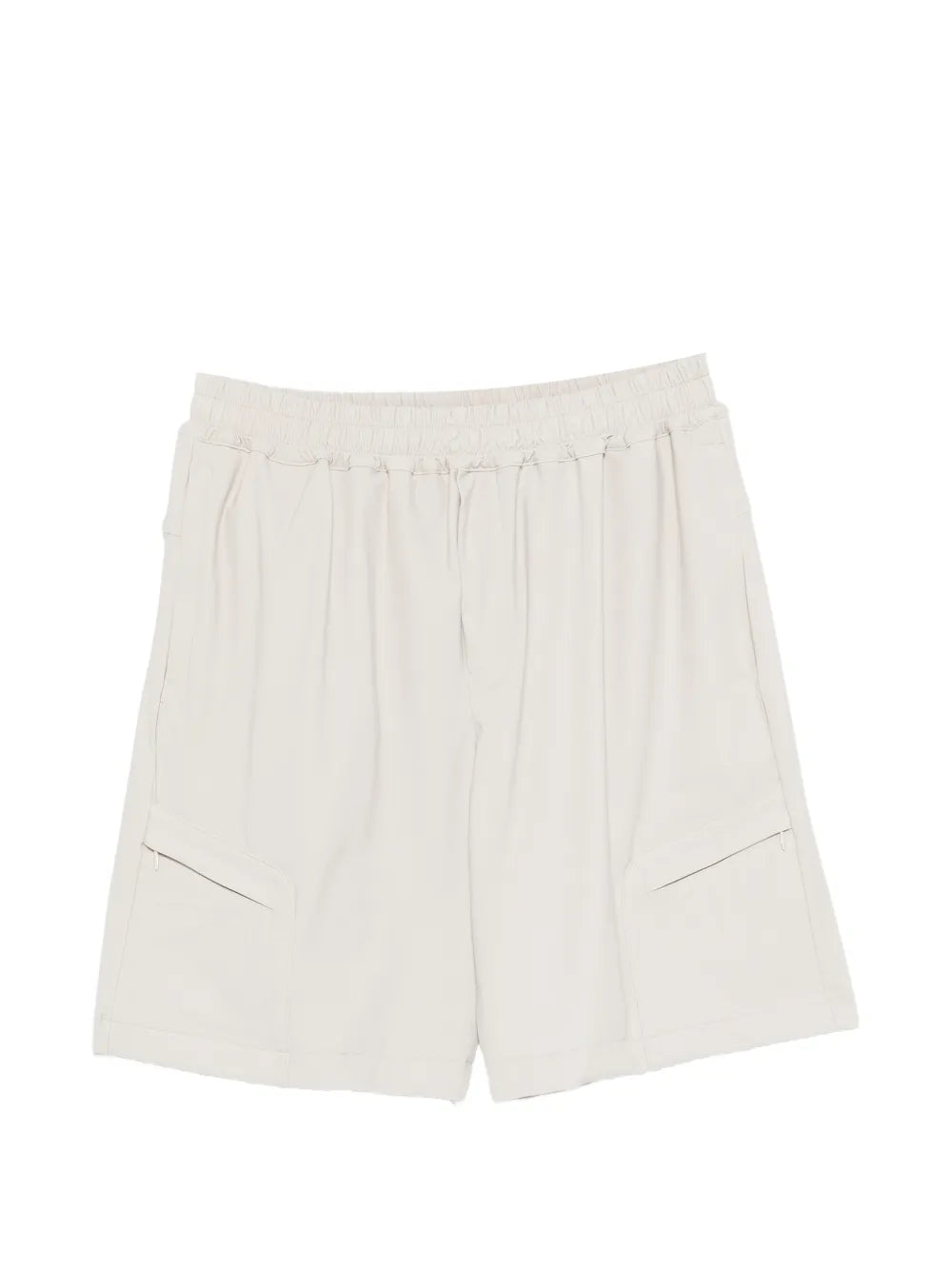 Eleventy Elasticated Waistband Bermuda — Sand