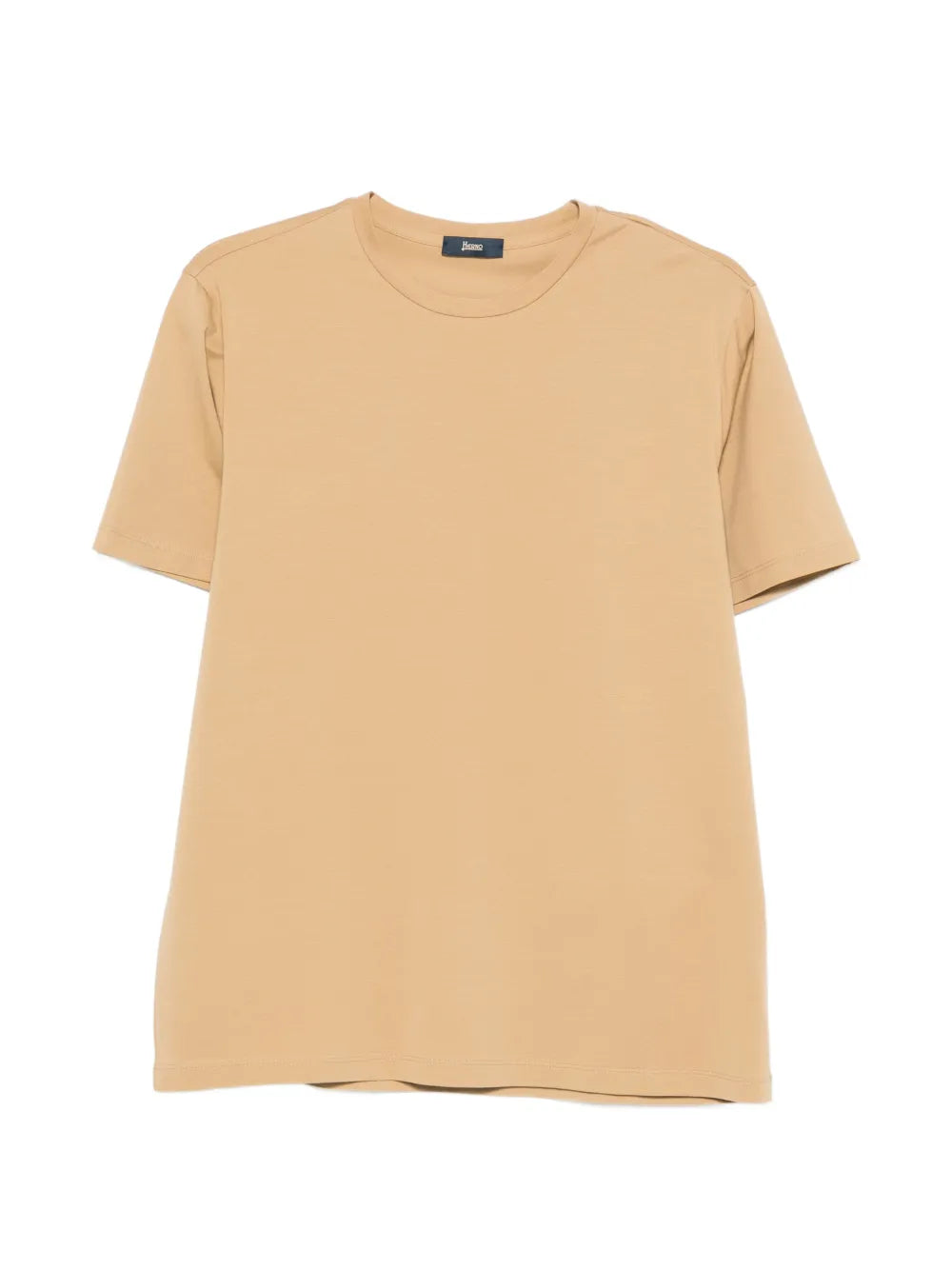 Herno Cotton Jersey T-Shirt — Beige