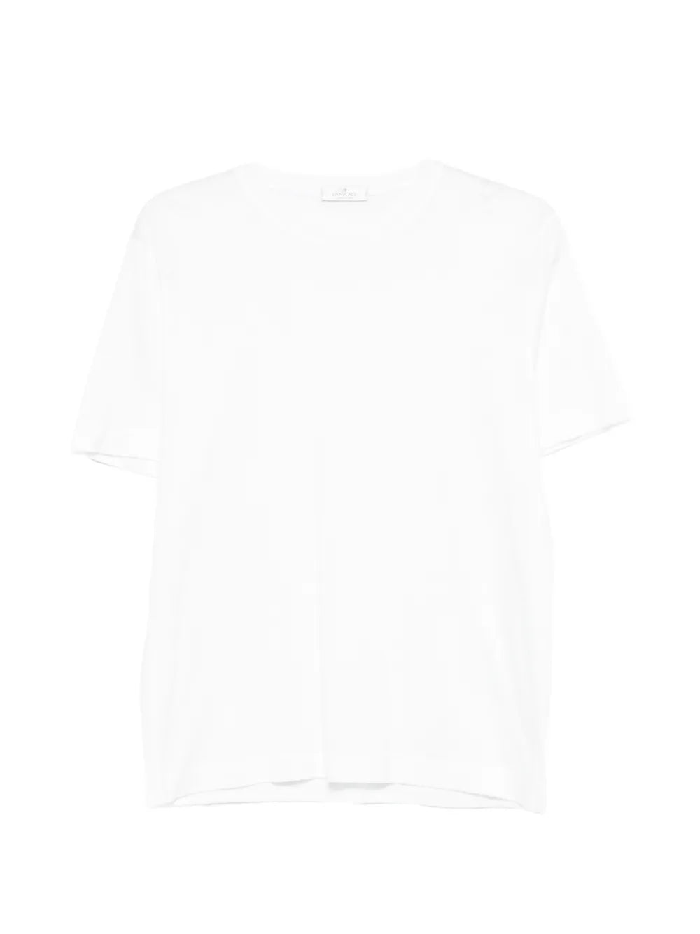 Panicale Cotton-Silk Blend T-Shirt — White