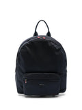 Kiton Zip-Pocket Backpack — Navy