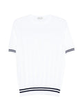 Panicale Striped T-shirt — White