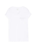 Eleventy Chest-Pocket T-Shirt — White