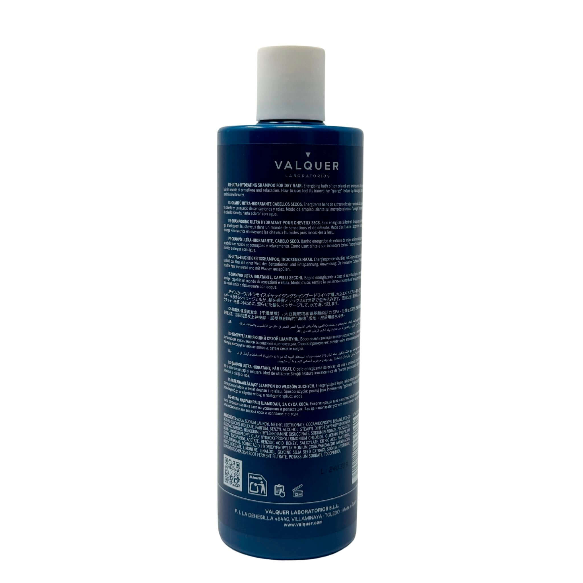 Champú Hidratante para Cabello Seco – 0% Sin Sulfatos