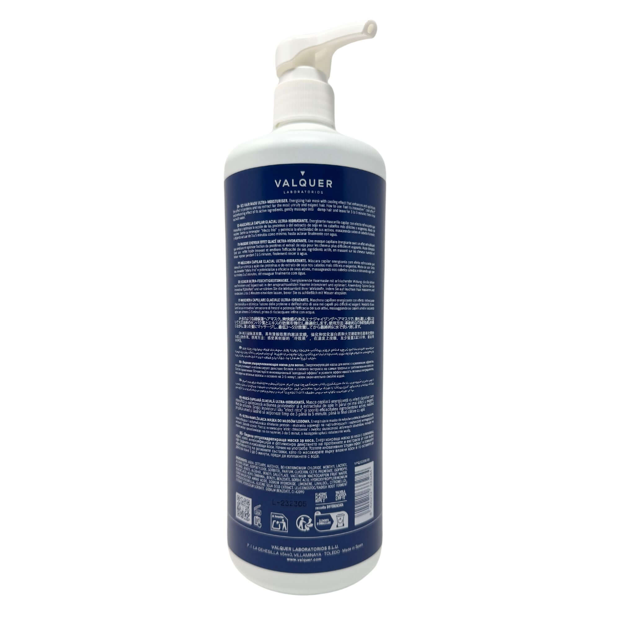 Mascarilla cabello seco - Hidratante efecto frío