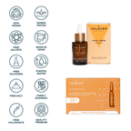 Pack Facial Vitamina C y Ácido Hialurónico - Serum 30 ml y Ampollas 5 x 2 ml