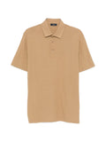 Herno Cotton Polo Shirt — Beige