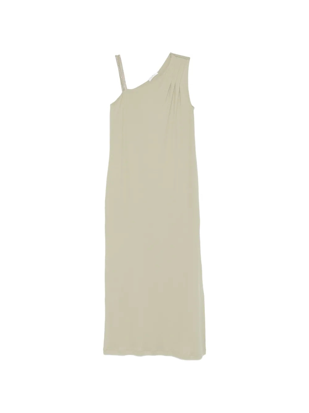 Panicale One-Shoulder Embellished Dress — Cream