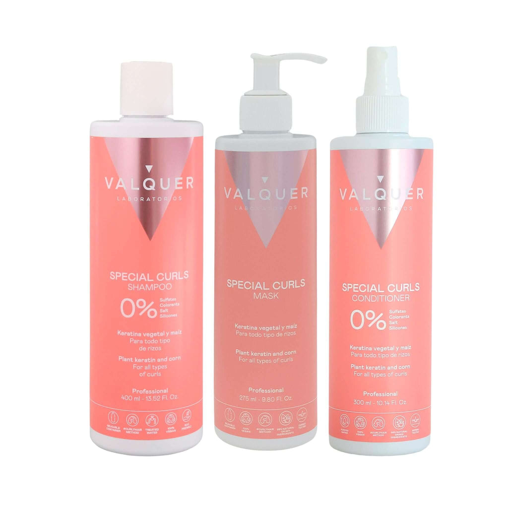 Pack Método Curly -  Champú, Mascarilla y Acondicionador - 975 ml