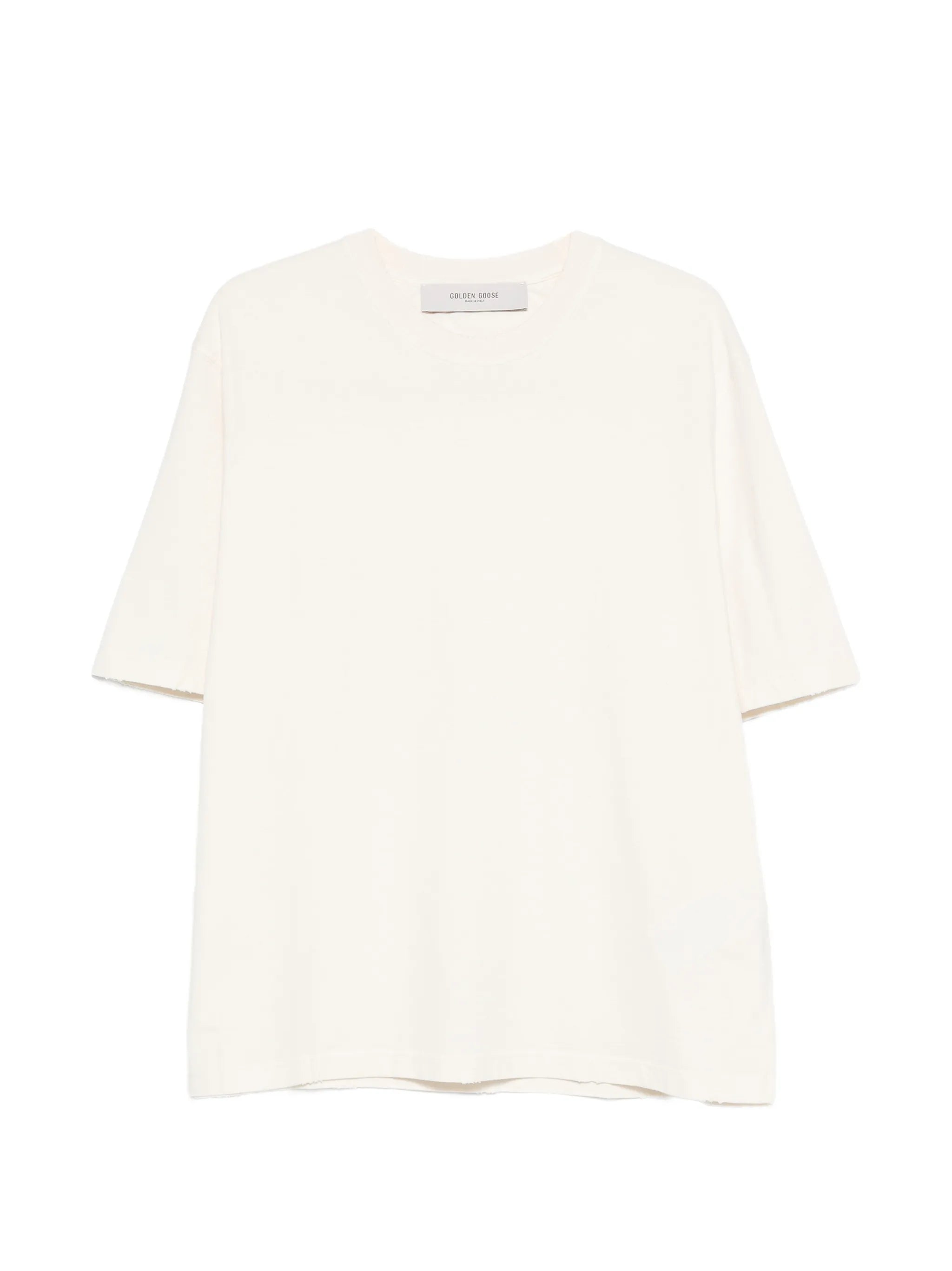 Golden Goose Logo-Detail T-Shirt — white