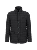 Herno Quilted Down Down Jacket — Black