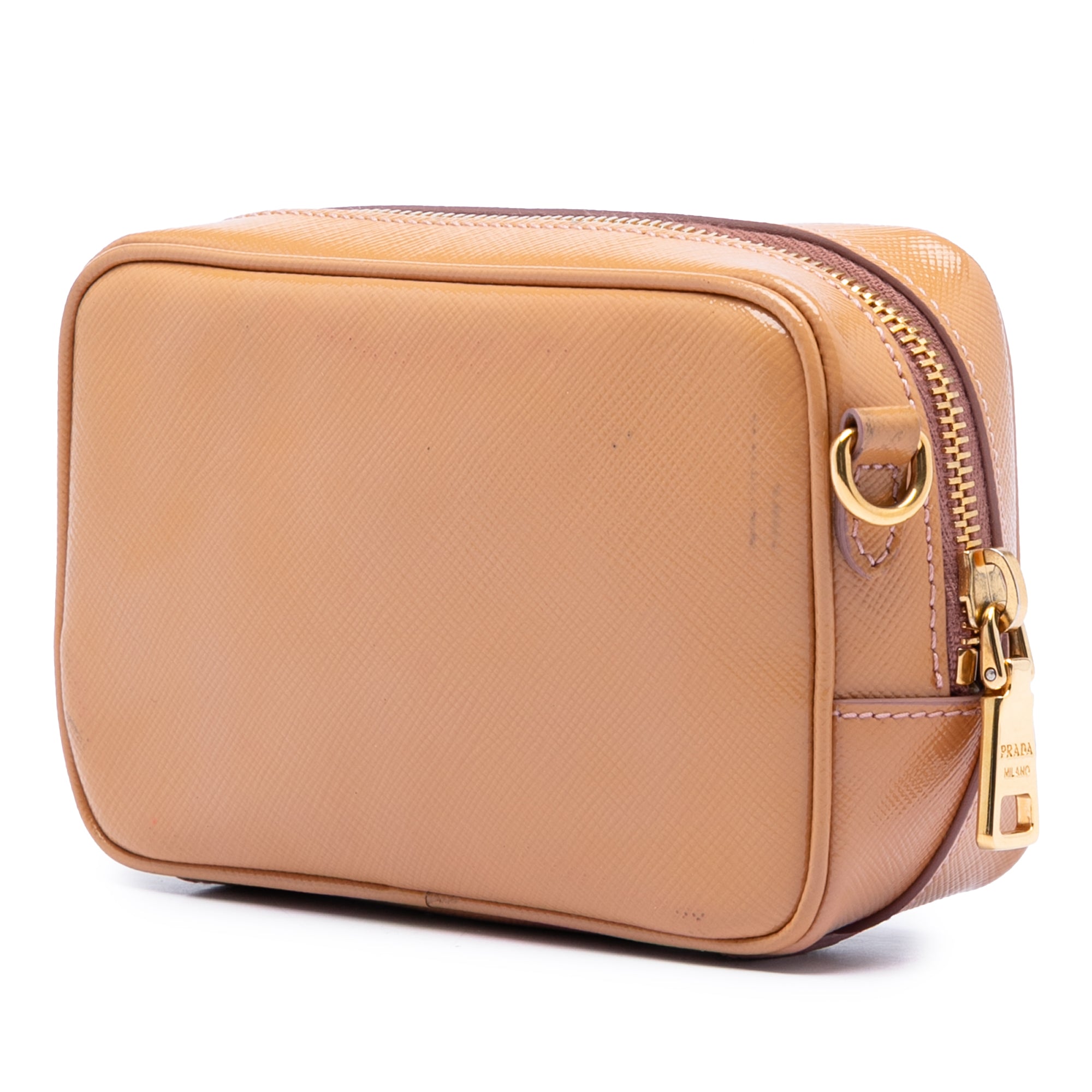 Saffiano Vernice Bow Camera Bag