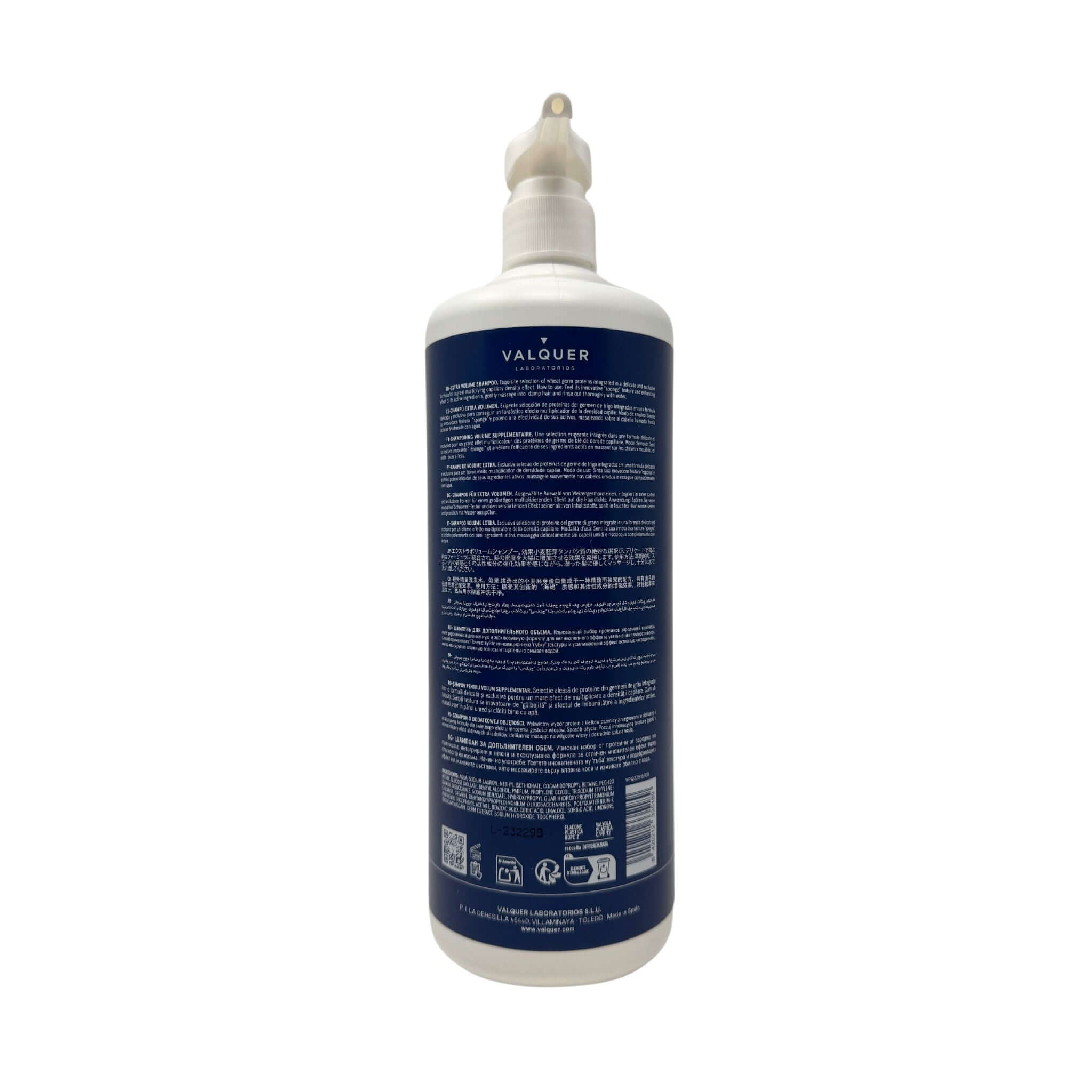 Champú de Volumen para Cabello Fino - 0% Sin Sulfatos