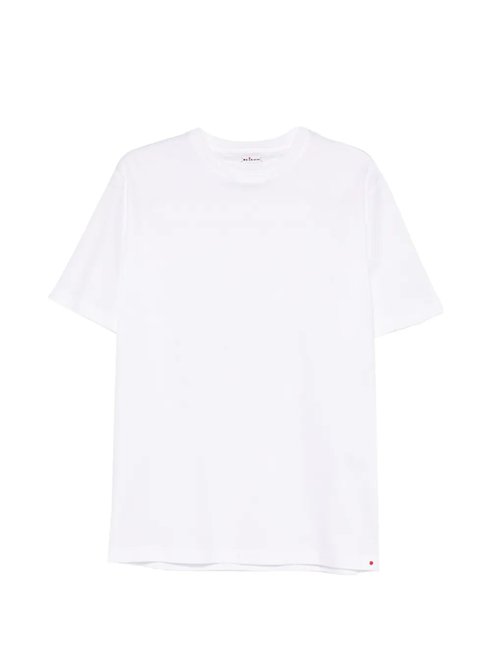 Kiton Crew-Neck Cotton T-Shirt — White