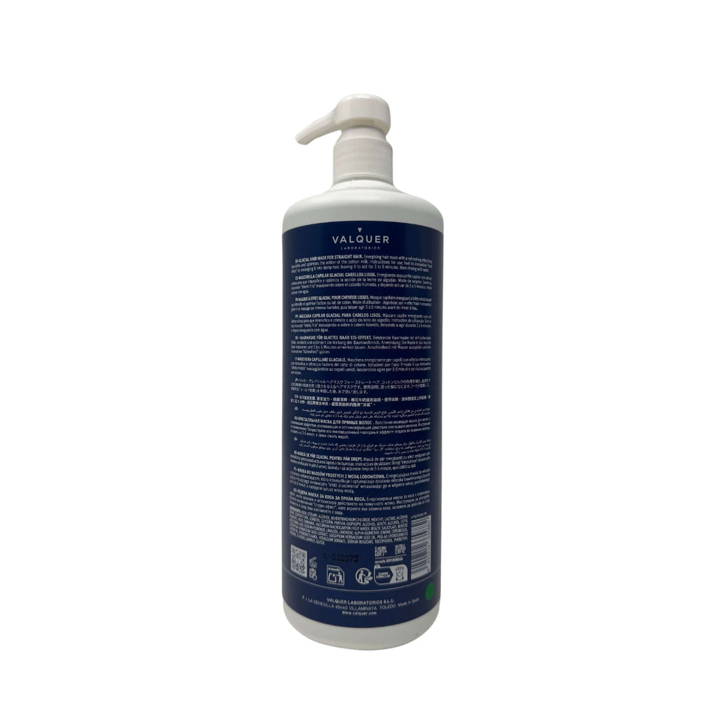 Mascarilla Capilar Glacial para Cabellos Lisos – Hidratante y Energizante
