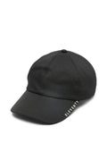 Eleventy Logo-Embroidered Baseball Cap — Black