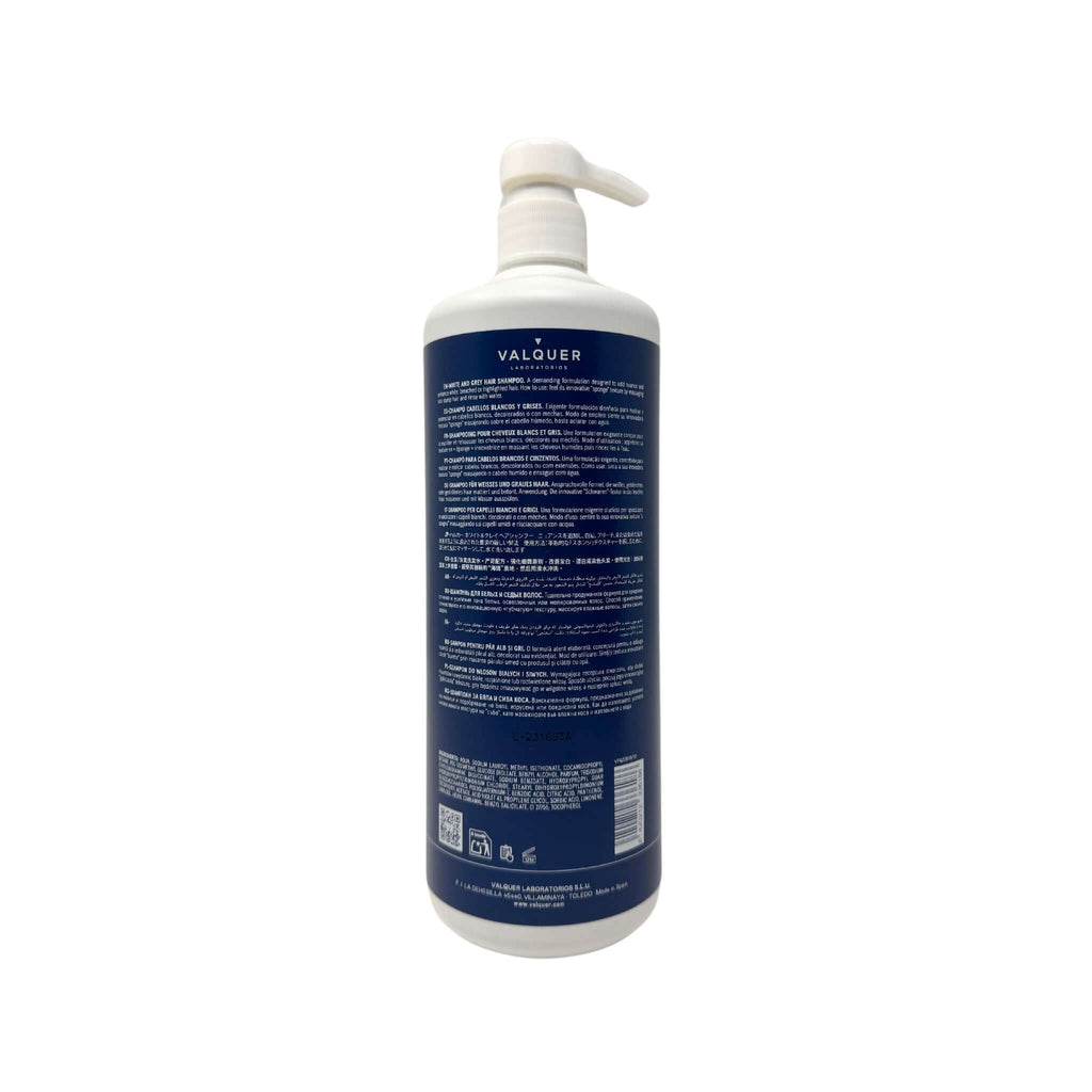 Champú Cabello Blanco y Gris – 0% Sin Sulfatos