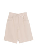 Brunello Cucinelli Elasticated Waistband Shorts — Cream