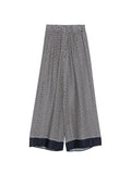 Peserico Patterned Trousers — Navy