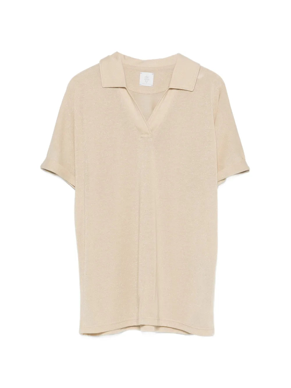 Eleventy Short-Sleeve Shirt — Beige